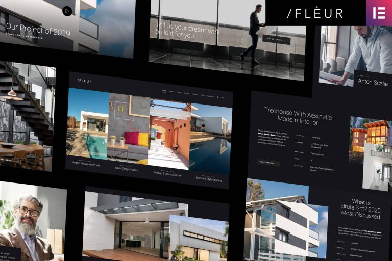 Fleur - Architecture & Interior Elementor Template Kit